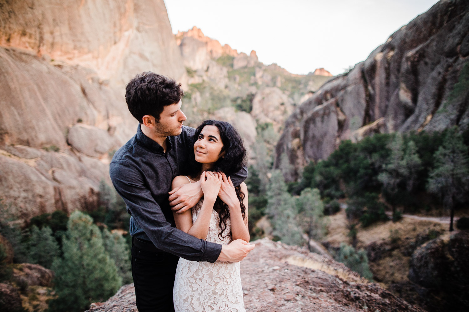 An adventurous hiking national park elopement style shoot.